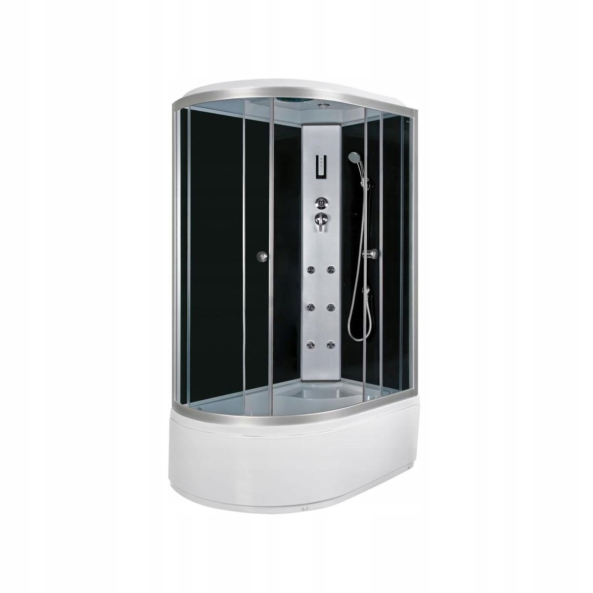 KABINA PRYSZNICOWA Z HYDROMASAŻEM 121X81