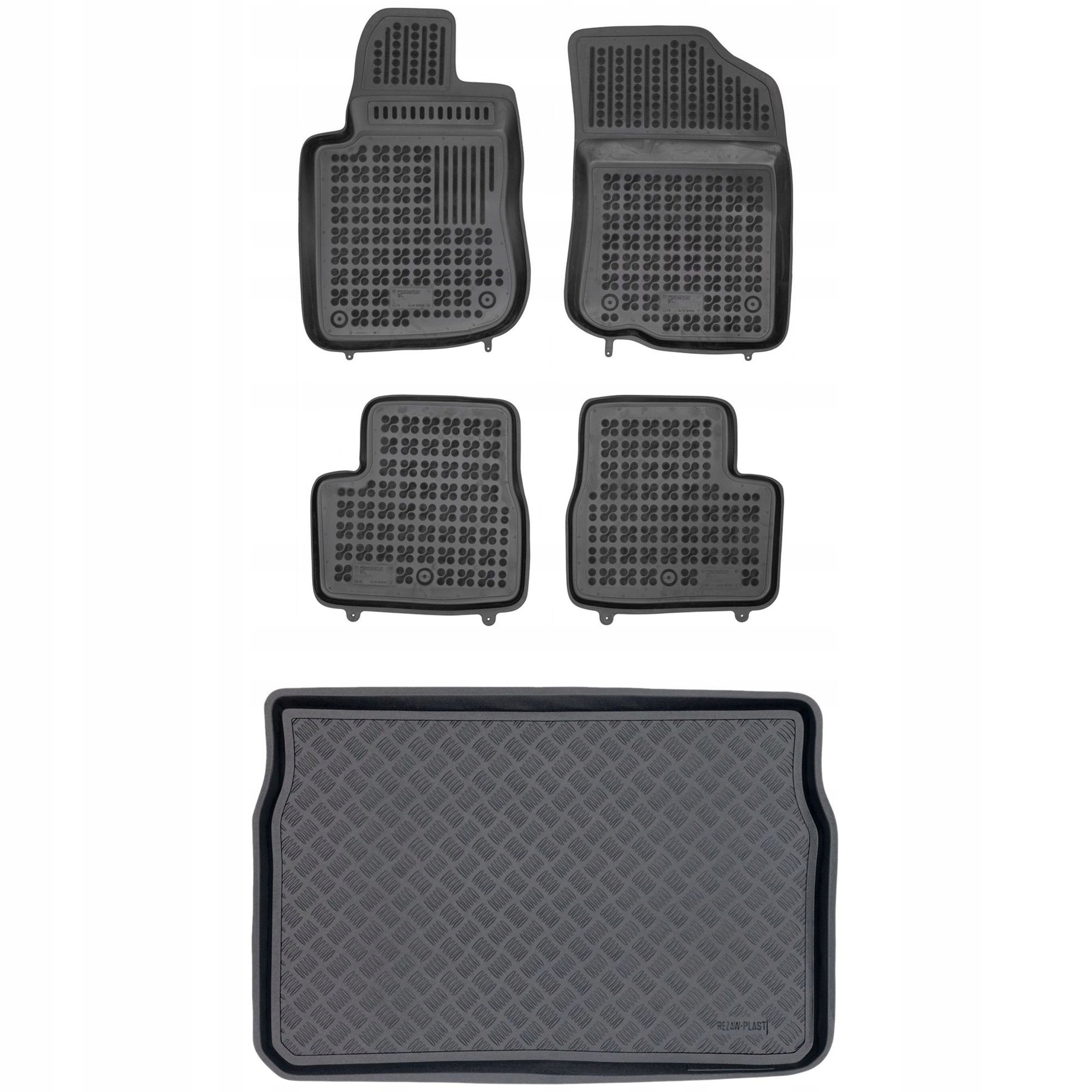 Sada koberčekov a protišmykovej podložky Peugeot 208 I 2012-2019