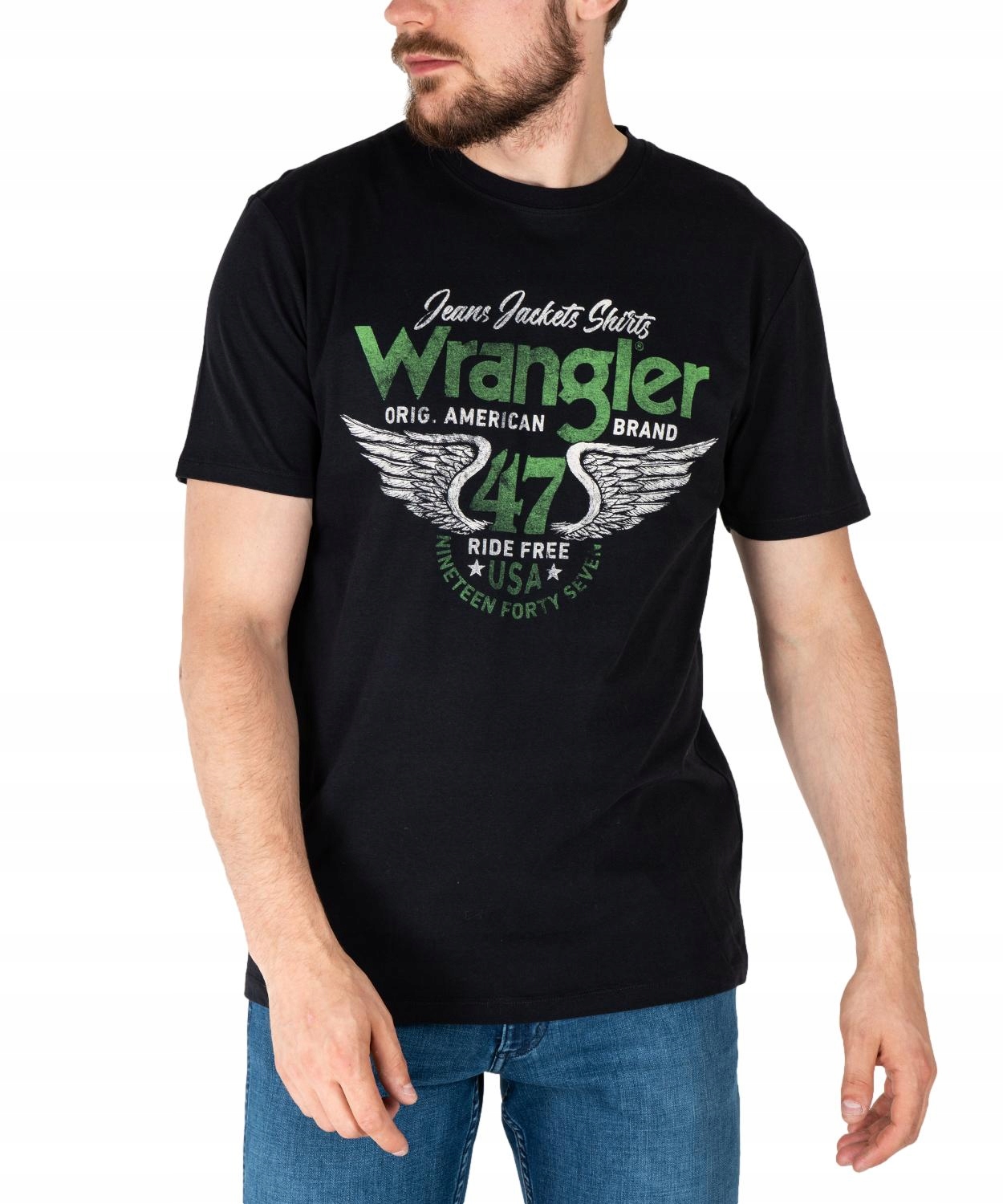 

T-shirt Wrangler Americana Tee W70PD3100 Black L