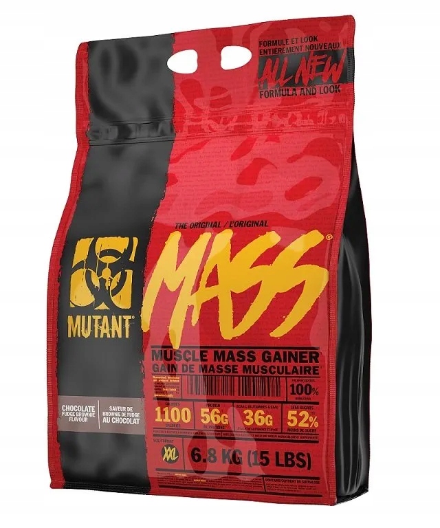 Mutant Mass Gainer Chocolate Fudge Brownie prášek 6800 g