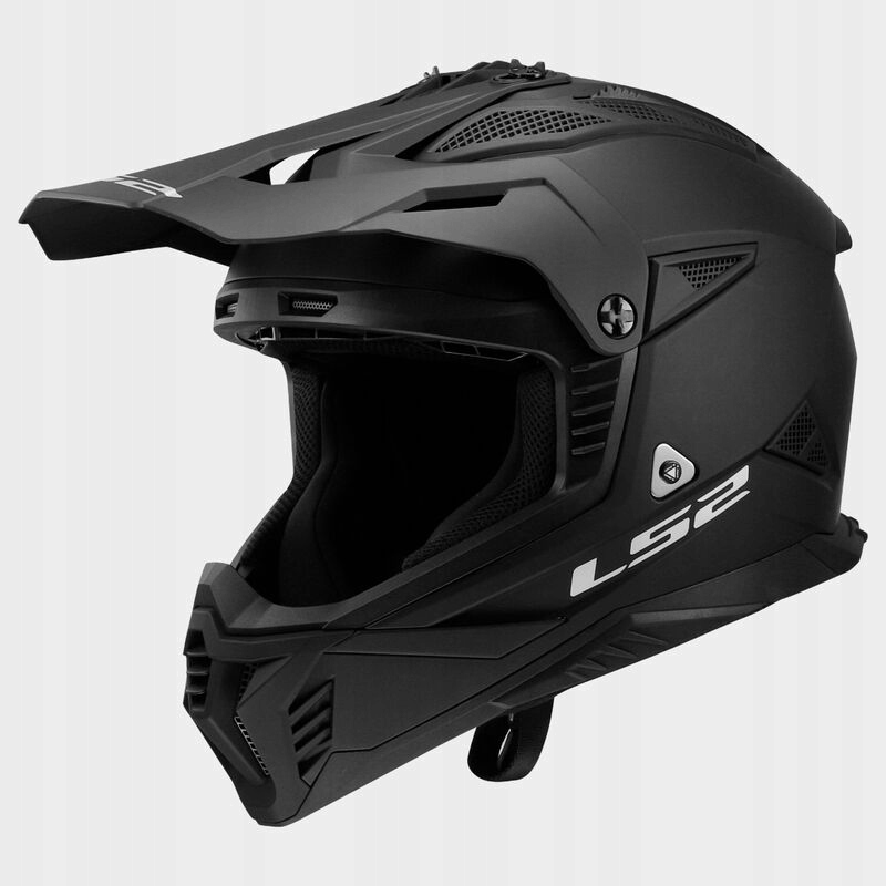 Prilba LS2 MX708 Fast II Solid Matt Čierna Xs