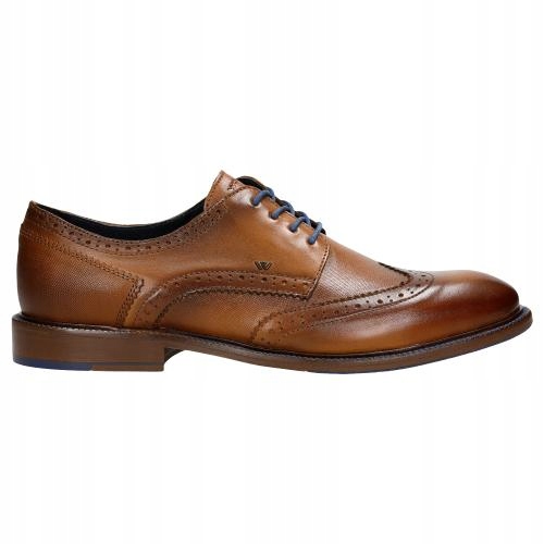 

Buty Wojas Półbuty męskie skóra jasny brąz r. 45