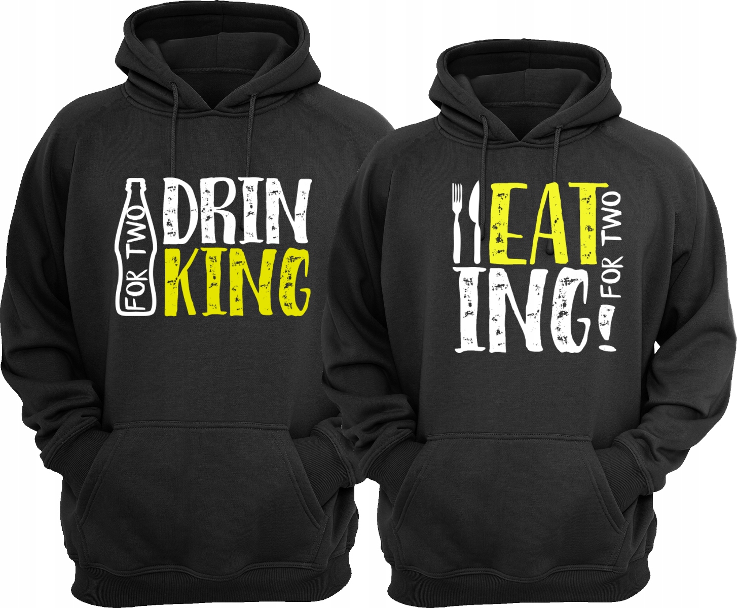 

Bluzy dla par Komplet Bluz Dla Par Drink Eat