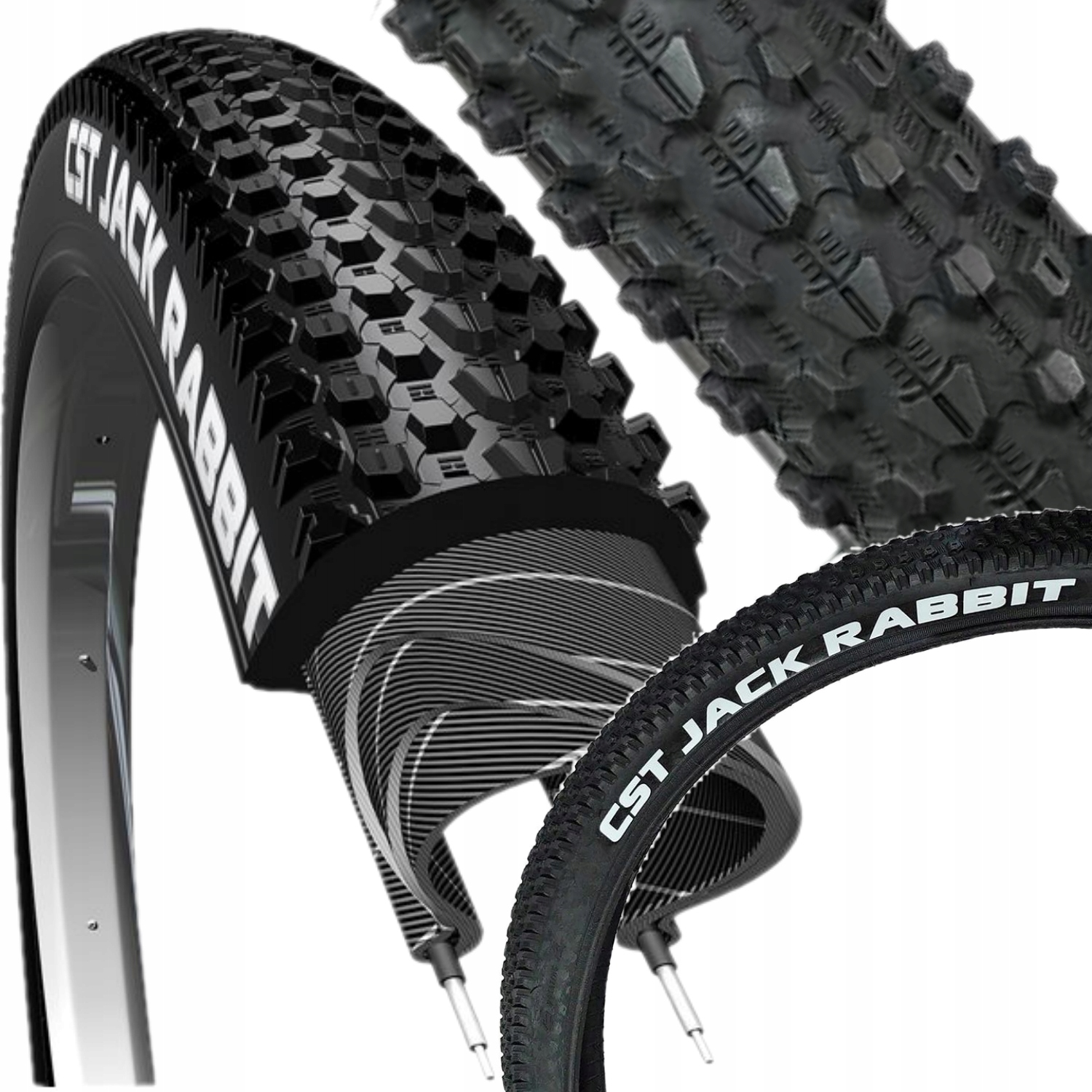 Plášť Na Kolo 29X2,60 sklápěcí Cst Jack Rabbit Tubeless Tlr 66-622 DualComp