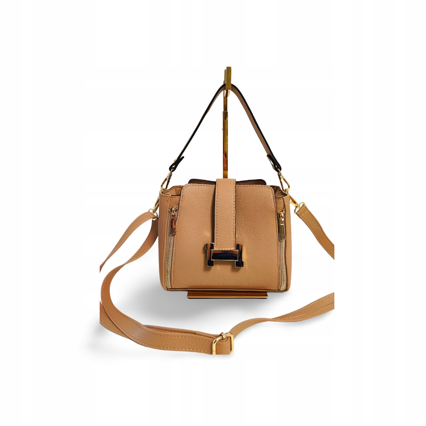 Massimo Contti kabelka kufřík béžová zip