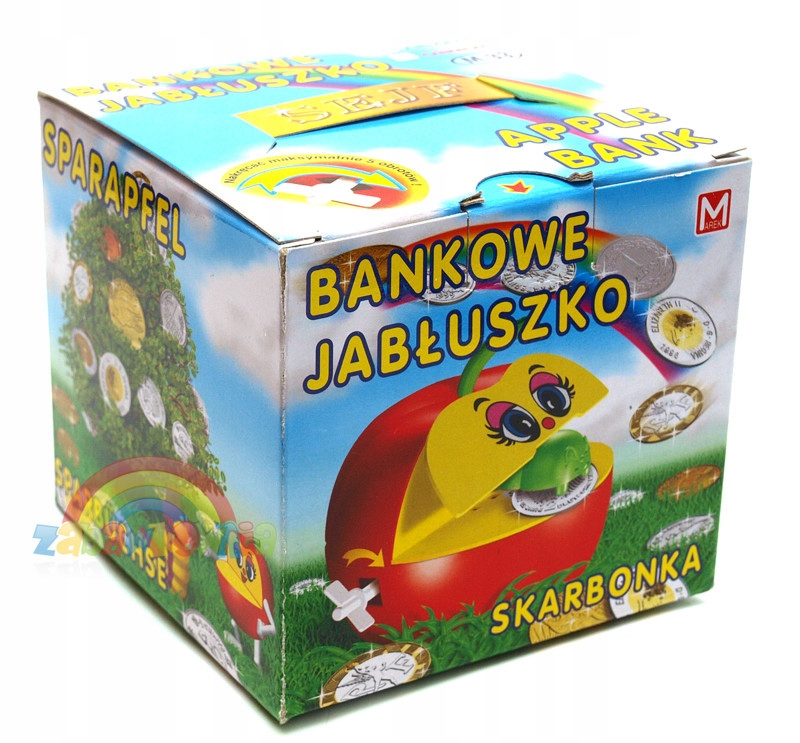 BAŃKOWE JABŁUSZKO - SKARBONKA 0339