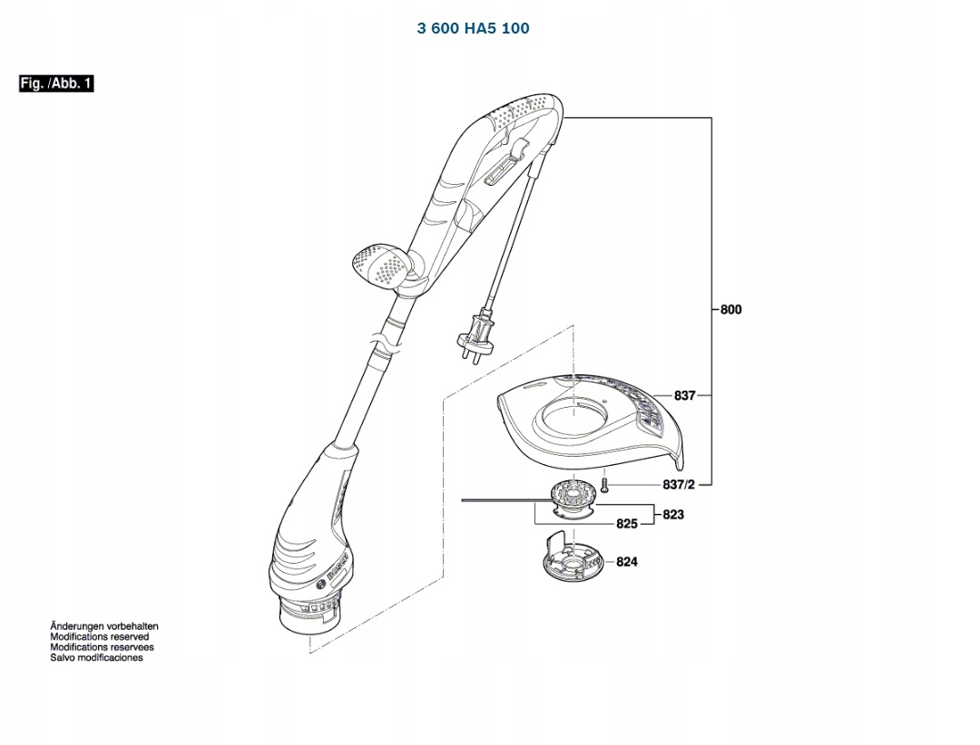 BOSCH OSŁONA SZPULI DO PODKASZARKI ART23-28 ART23S Rodzaj obudowa