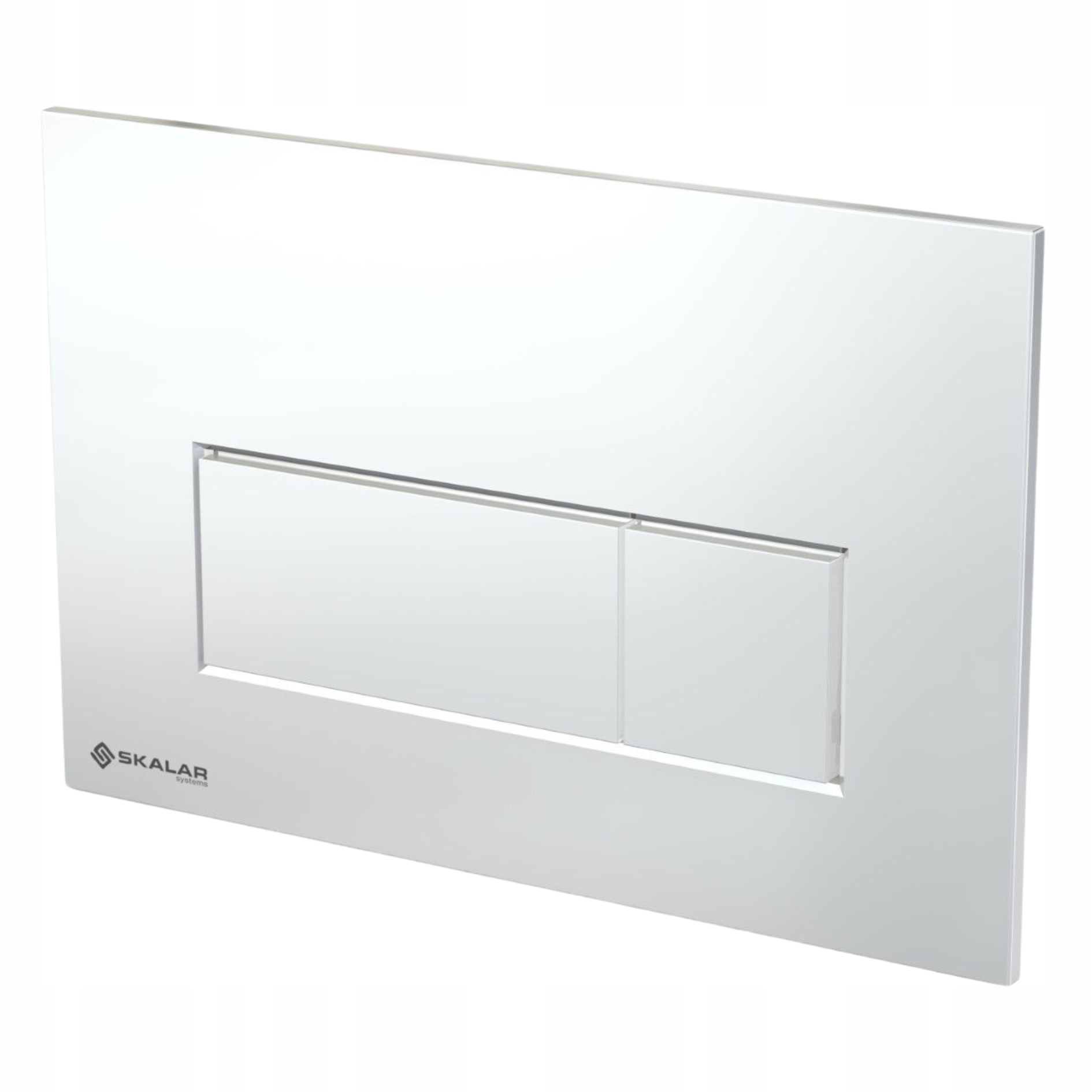 Ovládací tlačítko pro podomítkové systémy Alca, chrom