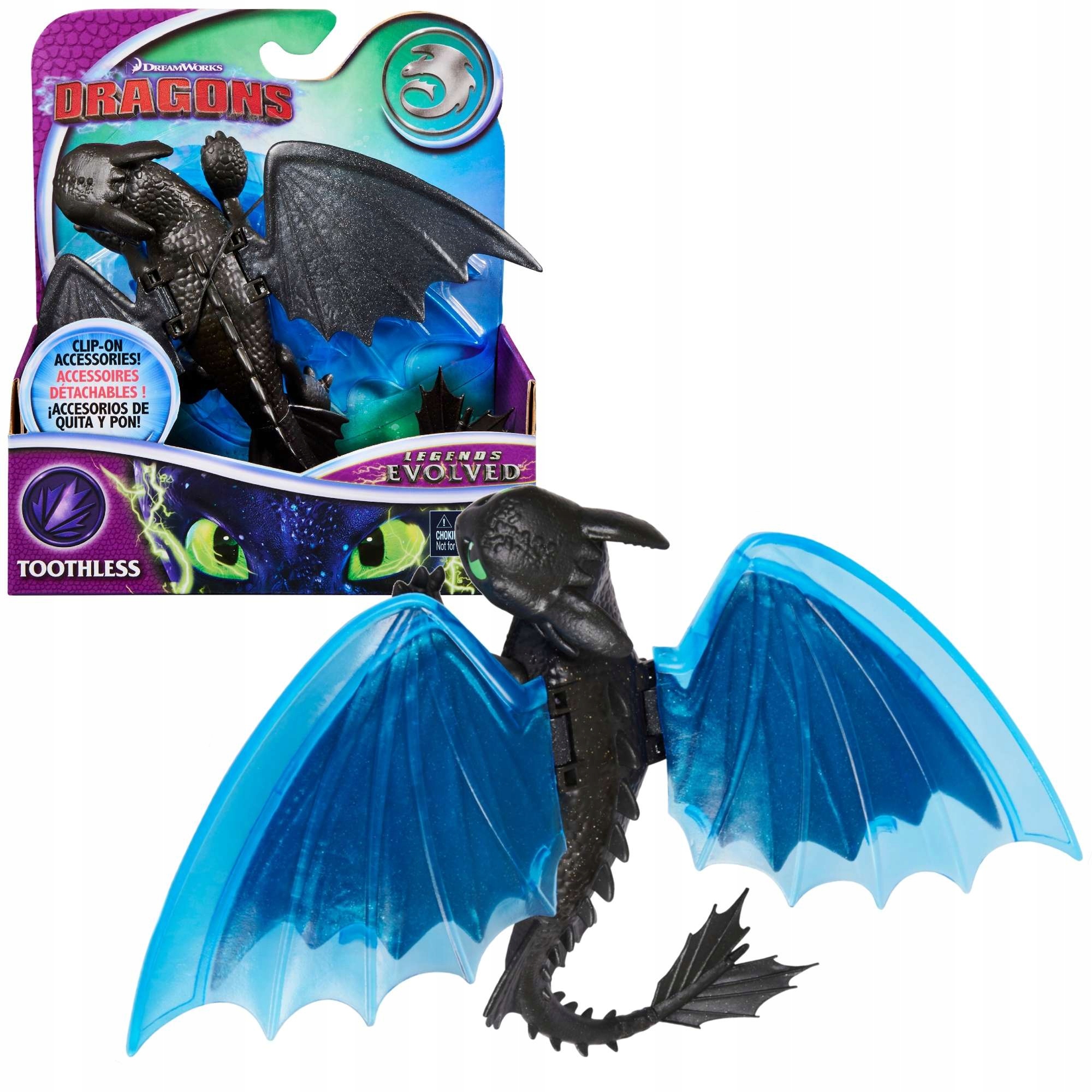 

Szczerbatek Dragons Smoki Figurka Smok Akcesoria