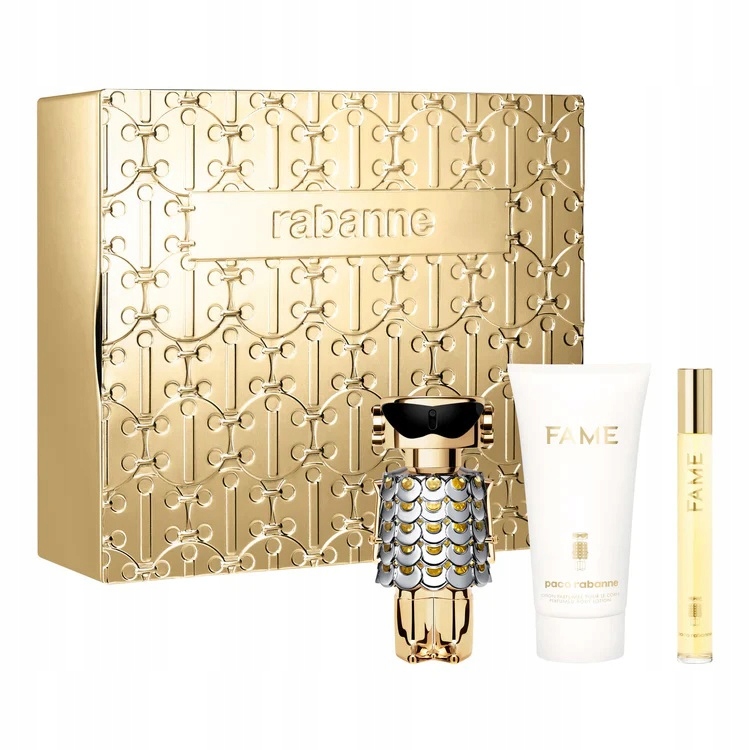 Paco Rabanne Fame Edp 50 ml Spray Tělový Balzám 75 Ml Edp 10 ml Spray