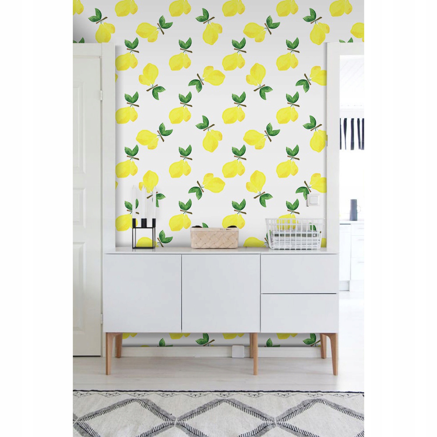 

Fototapeta ścienna Geometryczne cytryny 104x70 cm