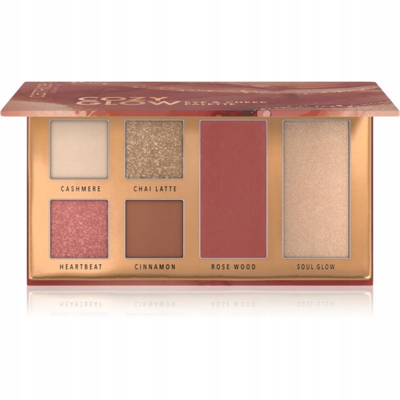 Catrice Cozy Glow Eye & Cheek Palette, longlasting, shimmery, matte
