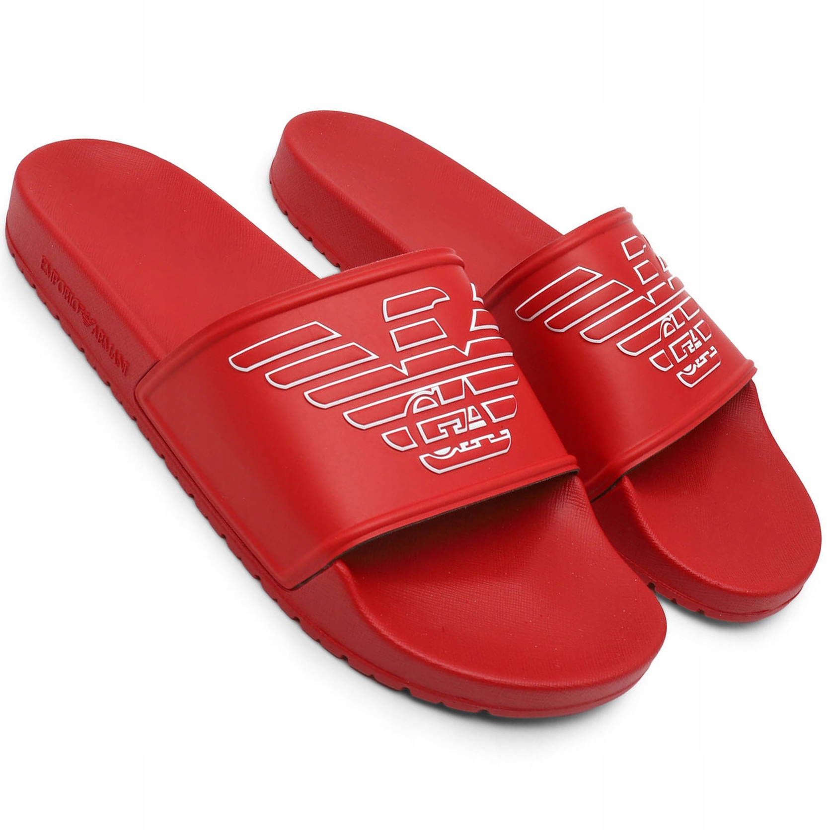 Emporio Armani pánské pantofle červené XVPS04-XN747-S449 42