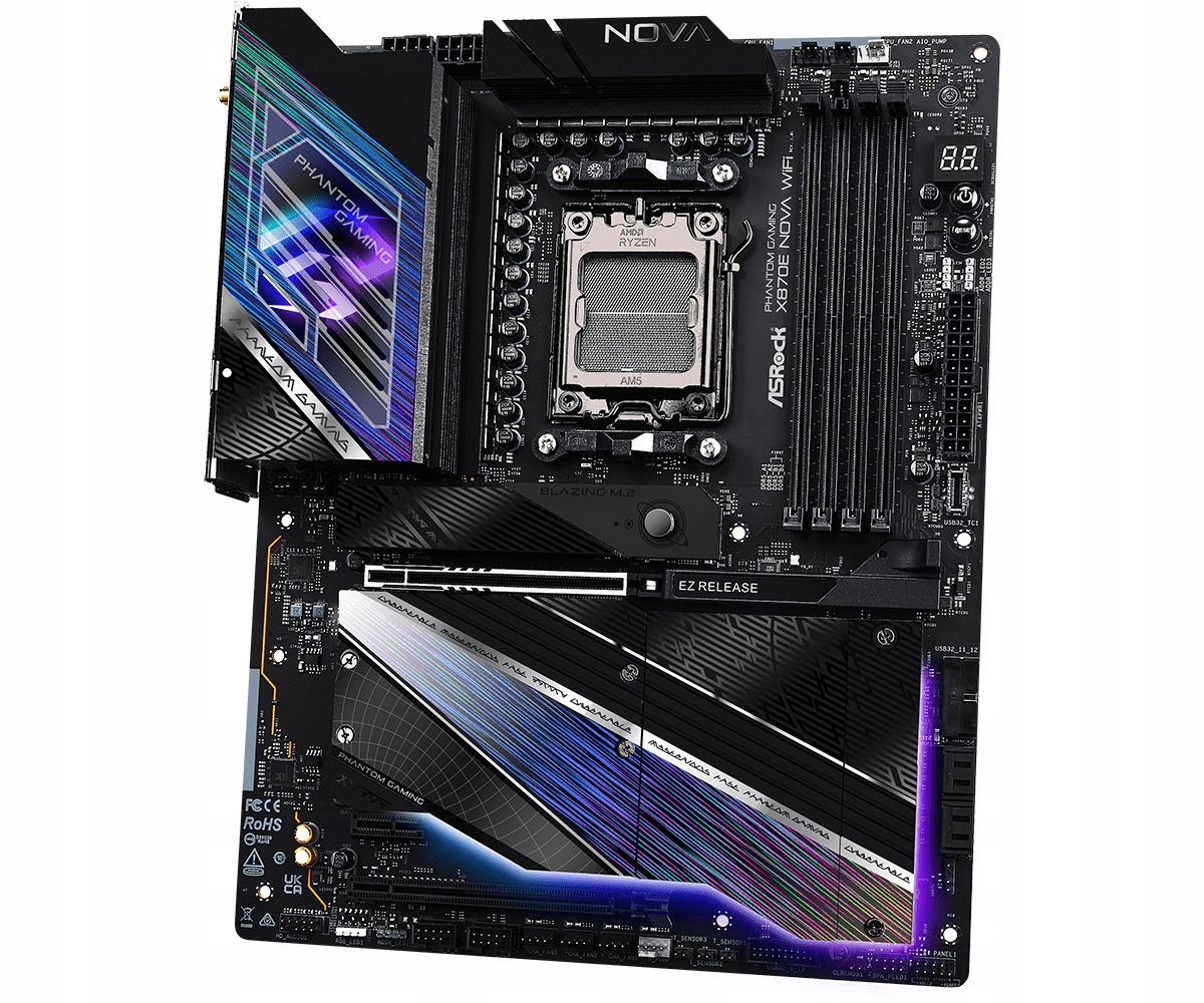 ASROCK X870E Nova WIFI ATX AM5 DDR5 — 8