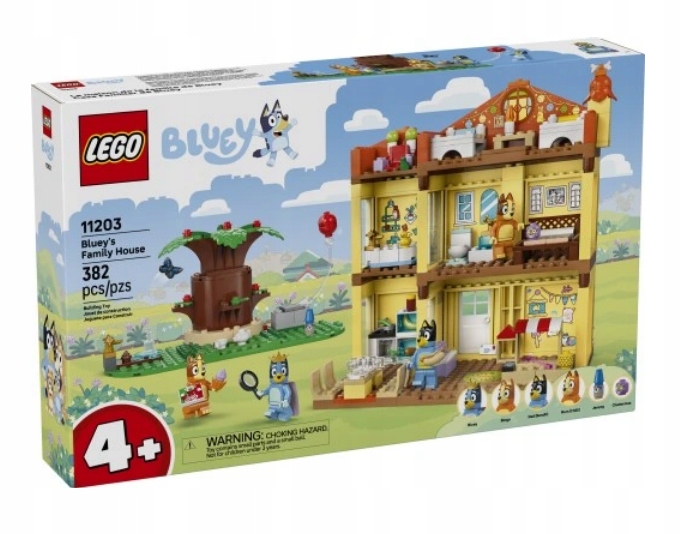 Lego 11203 Bluey – Rodinný Dům V Modré Barvě