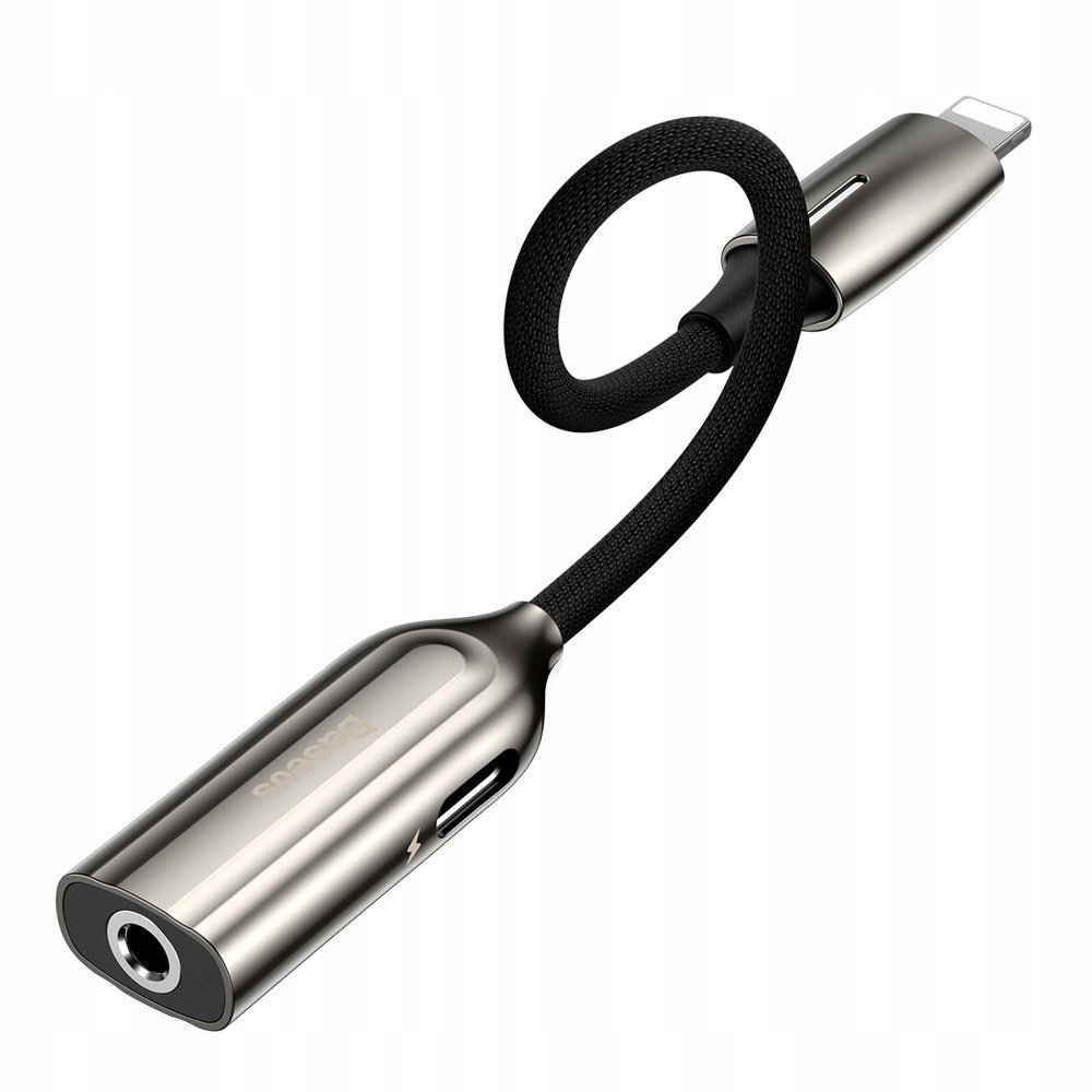 

Baseus adapter do iPhone - jack na słuchawki 3,5mm