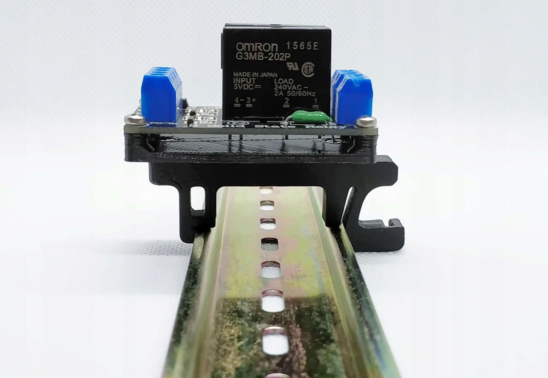 Uchwyt montażowy T na szynę DIN przekaźnik SSR2 Rodzaj inny