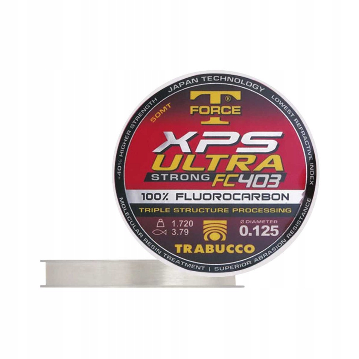 Fluorocarbon T-force Xps Ultra Strong 50m 0,18mm