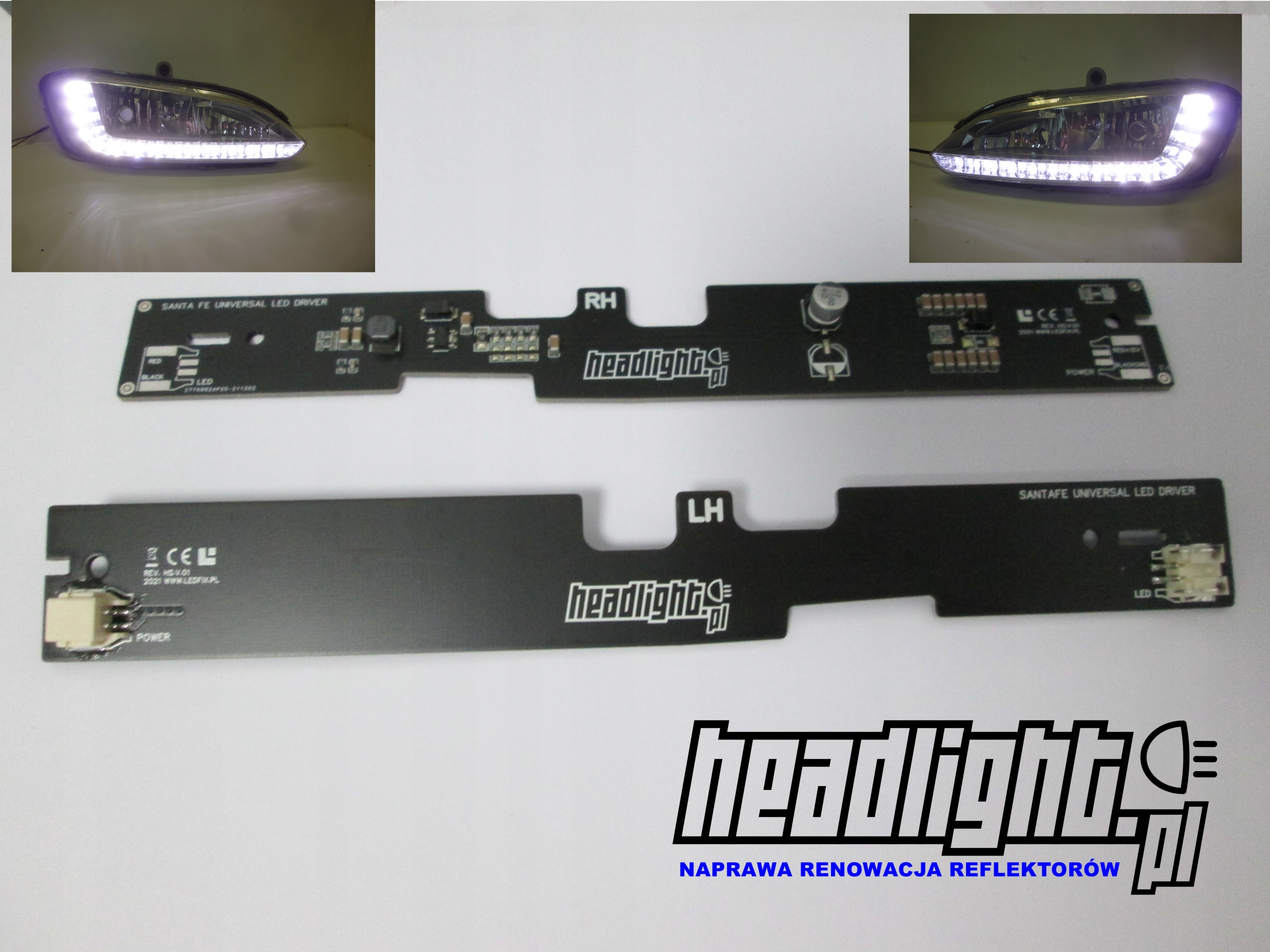 Управління Модуль LED DRL Денне Hyundai Santa Фе