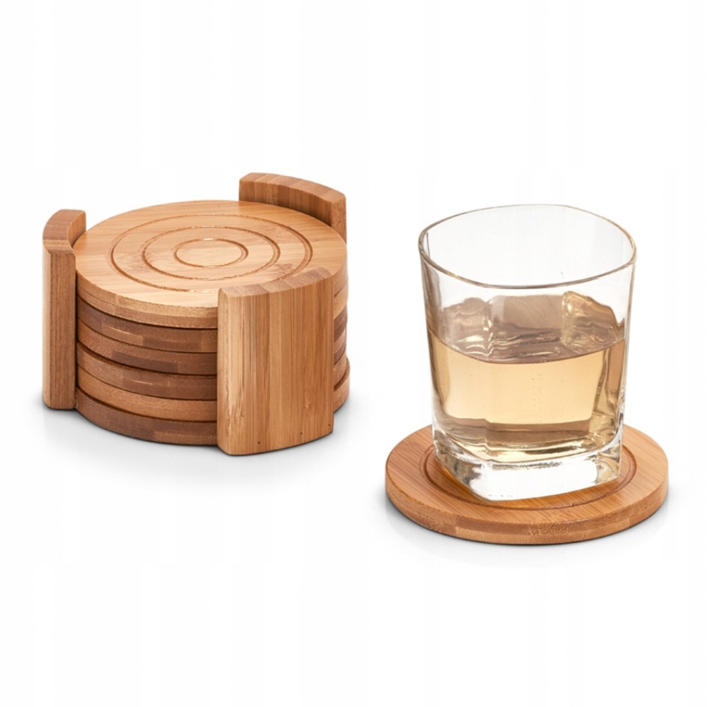

Podkładki pod kubek bambusowe Zeller Bamboo 6 szt.