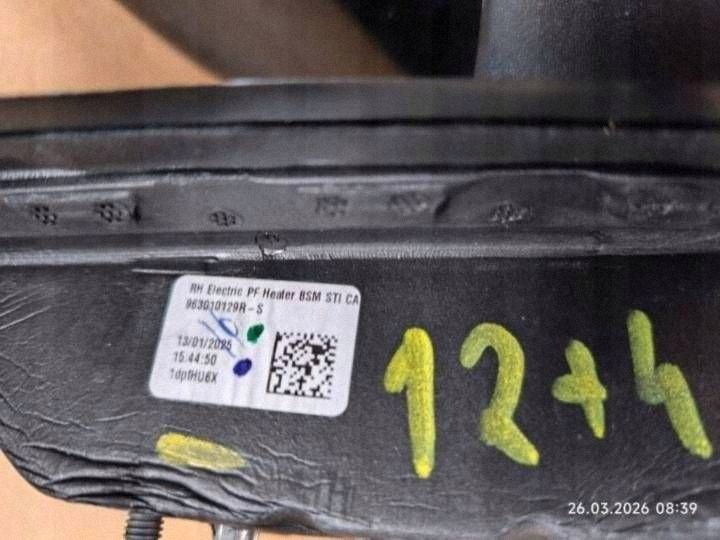 mirror side front side right Dacia Bigster R1310 963010129R 12+4 PIN