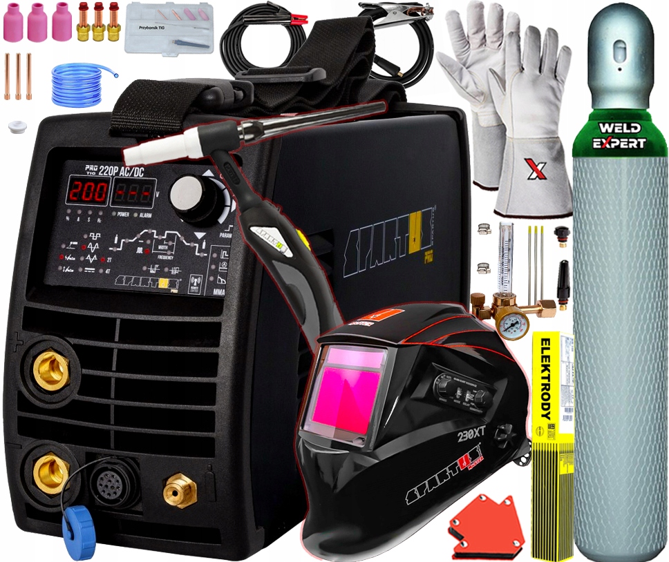 Invertorová Svářečka Ac DC Tig Spartus 220P Puls