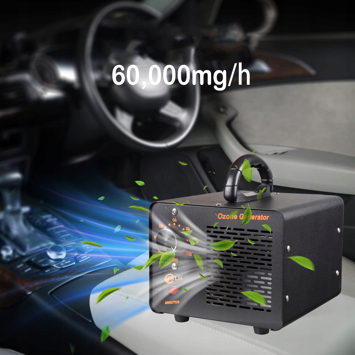 GENERATOR OZONU OZONATOR PROFESJONALNY 60000mg/h Marka Tri-Tlen