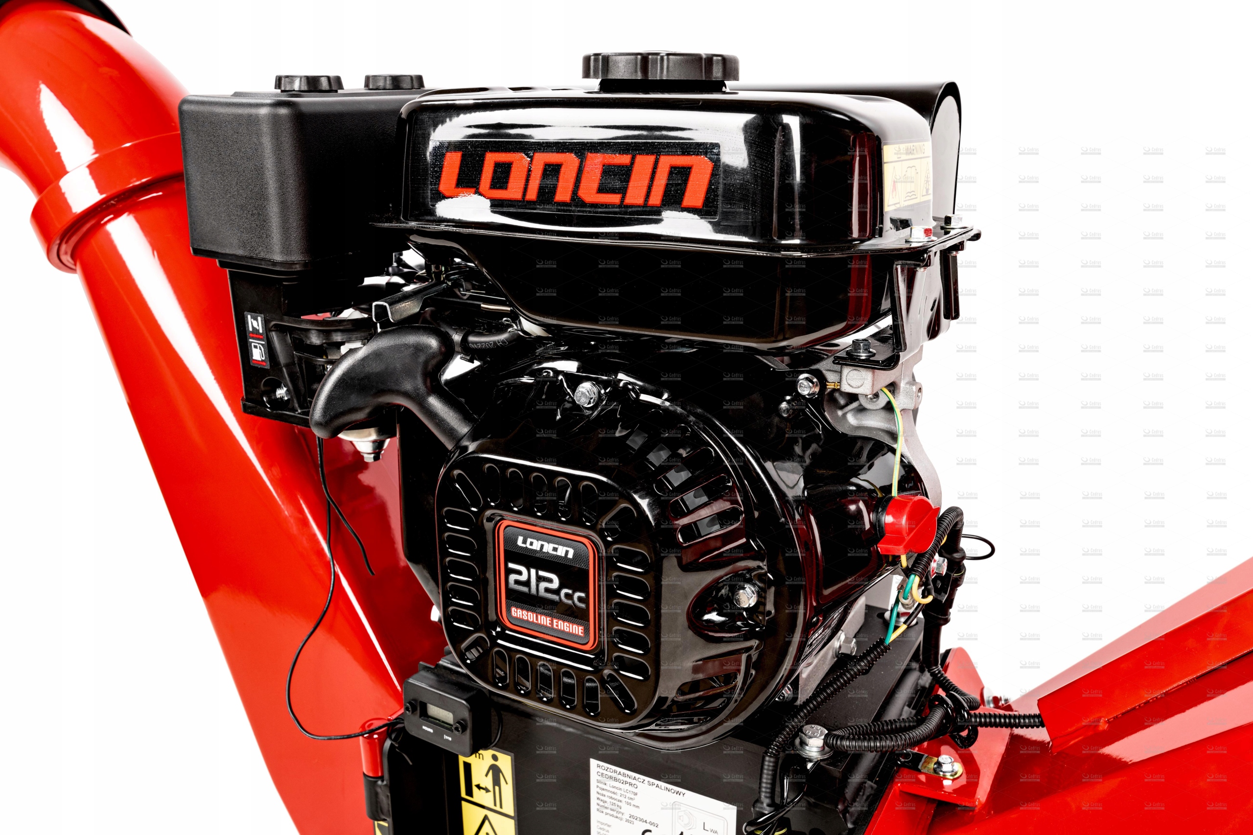 cedrus Rozdrabniacz spalinowy RB02 PROfi Loncin LC170F CEDRB02PRO wzmocnion Kod producenta CEDRB02PRO