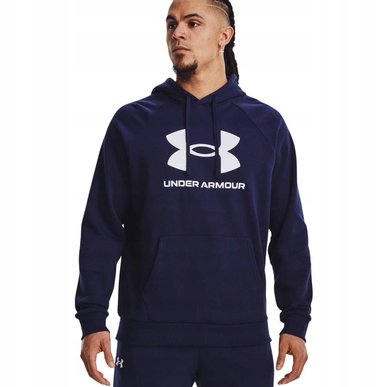 Pánská mikina Under Armour Rival Fleece Logo Hd modrá vel. M