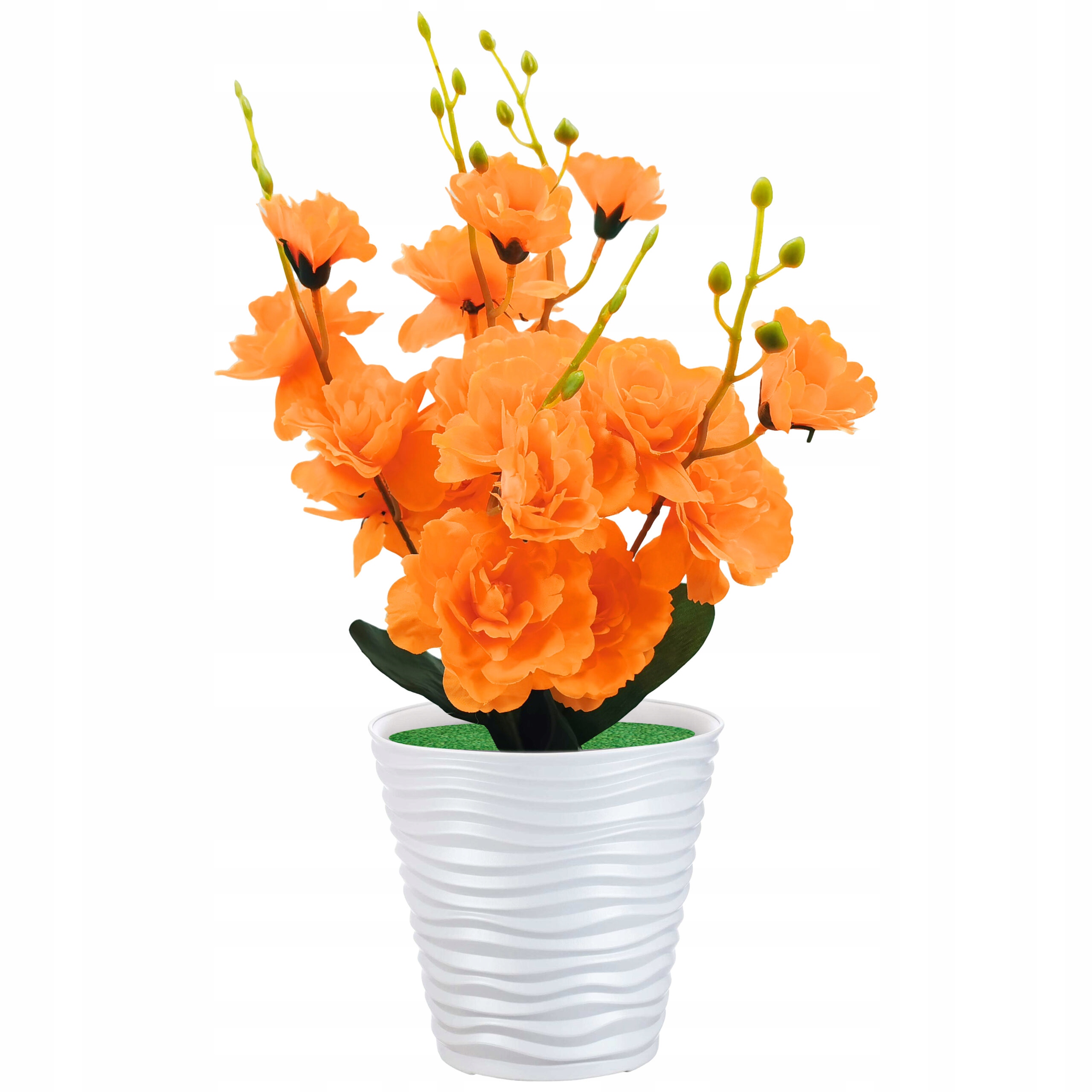 Sztuczny kwiat wiosenny PEONIA w doniczce PIĘKNE Wysokość maksymalna 40 cm