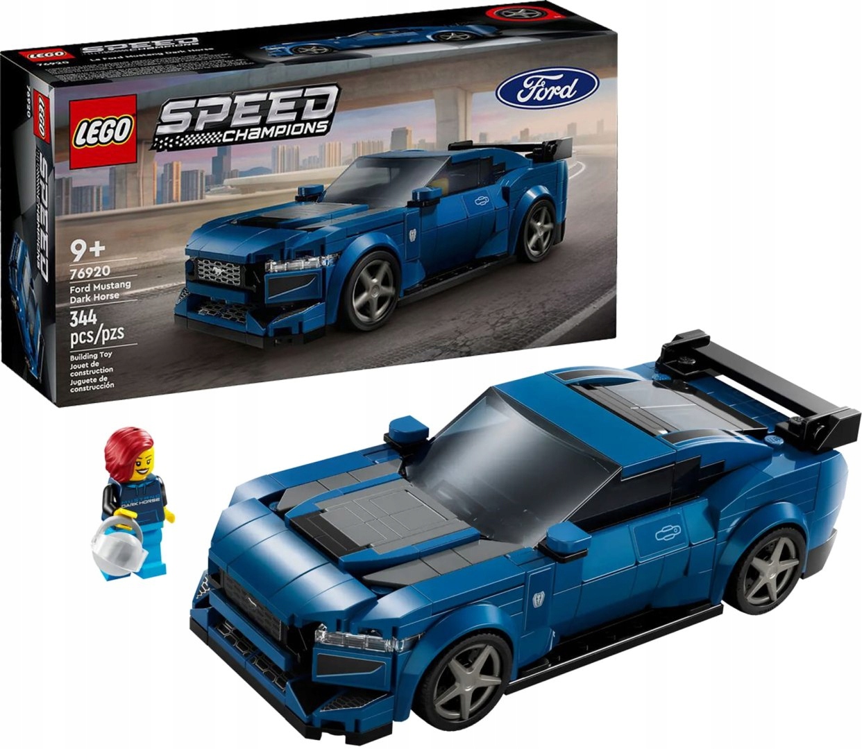 76920 Lego Speed Champions Sportovní Ford Mustang Dark Horse