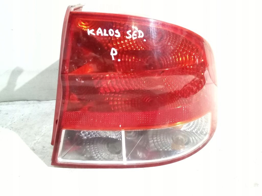 Chevrolet Kalos sedan light right rear part rear