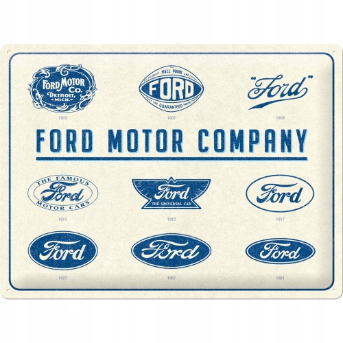 

Tablica szyld Ford Logo historyczne metal 30x40