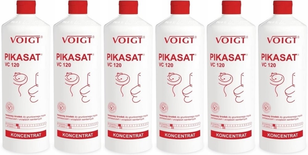 

Voigt 120 Środek czysz urządzeń sanitarnych 1l x6