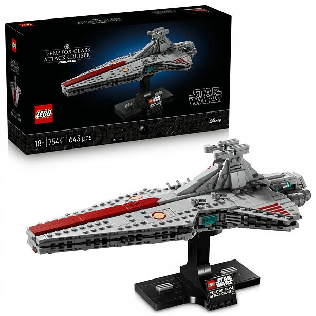 Lego Star Wars 75441 Útočný křižník třídy Venator