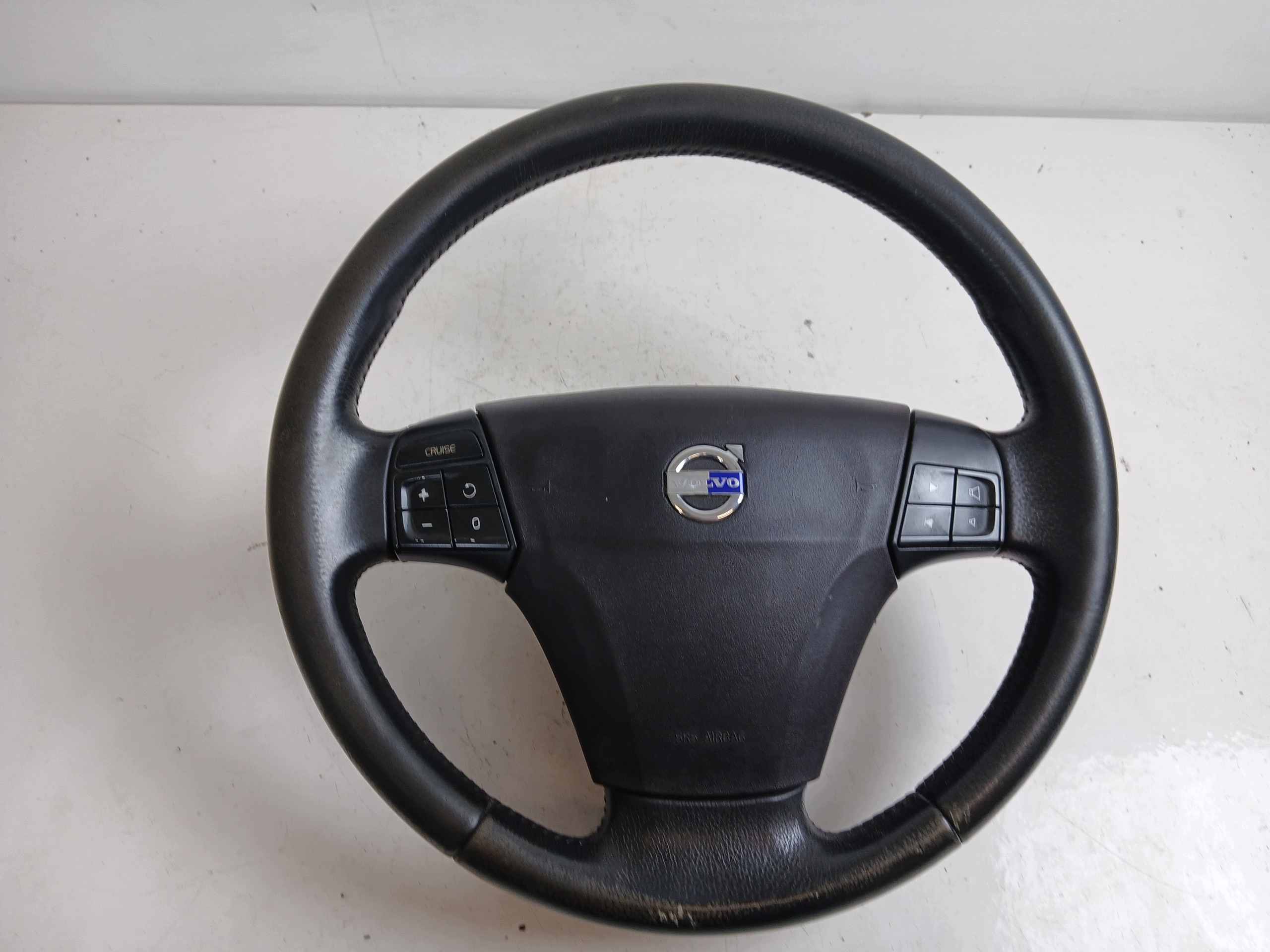 VOLVO V50 S40 II lenkrad MULTIFUNKCJA Leder Airbag