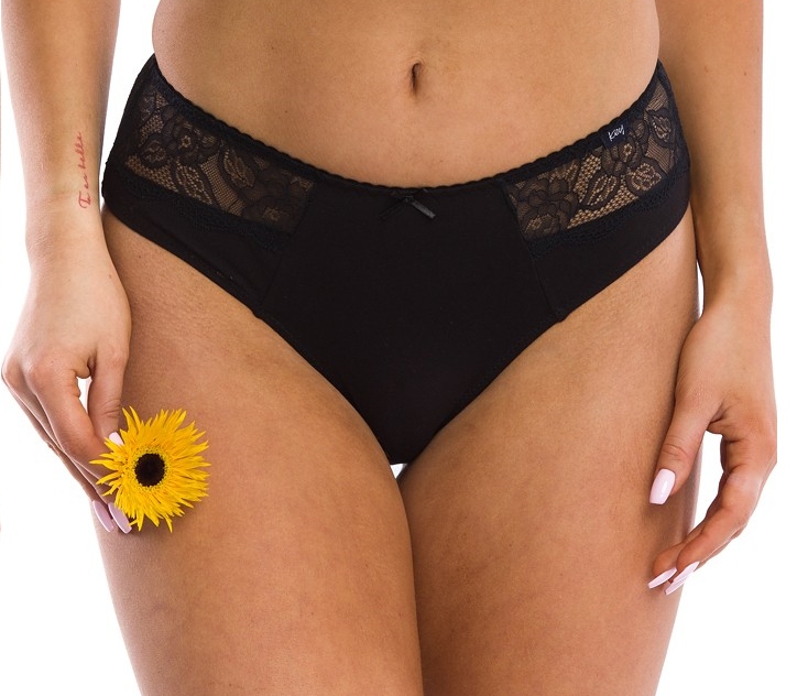 

Figi damskie Key Lpc zabudowane 2-pak Koronka XXL