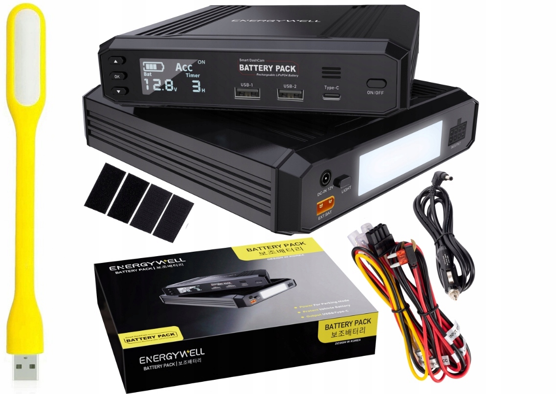 Powerbank Do Kamer Samochodowych Energywell P6 Ultra 8000MAH