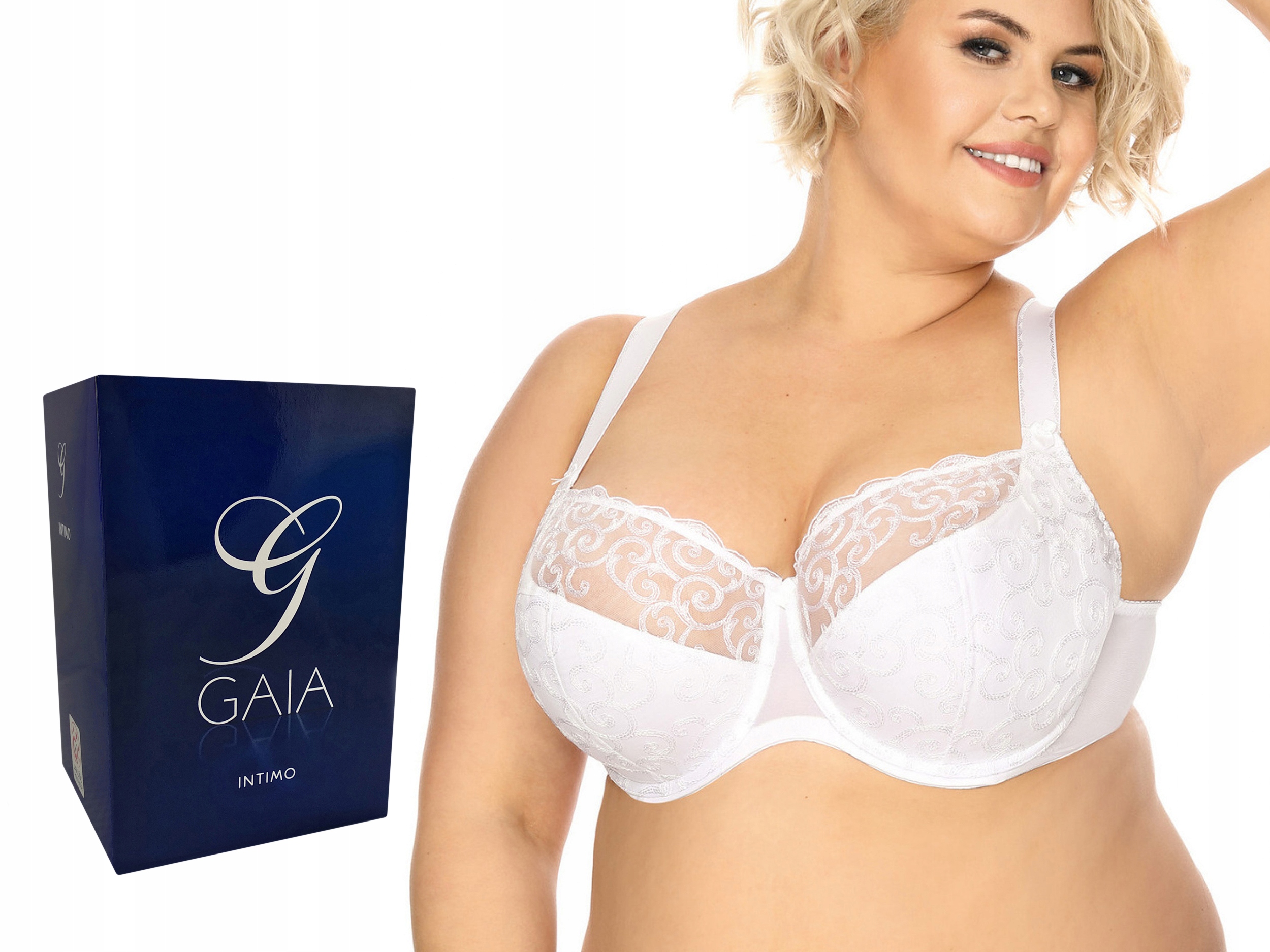

Biustonosz Gaia 899 Goldie Maxi, Biały, 85K