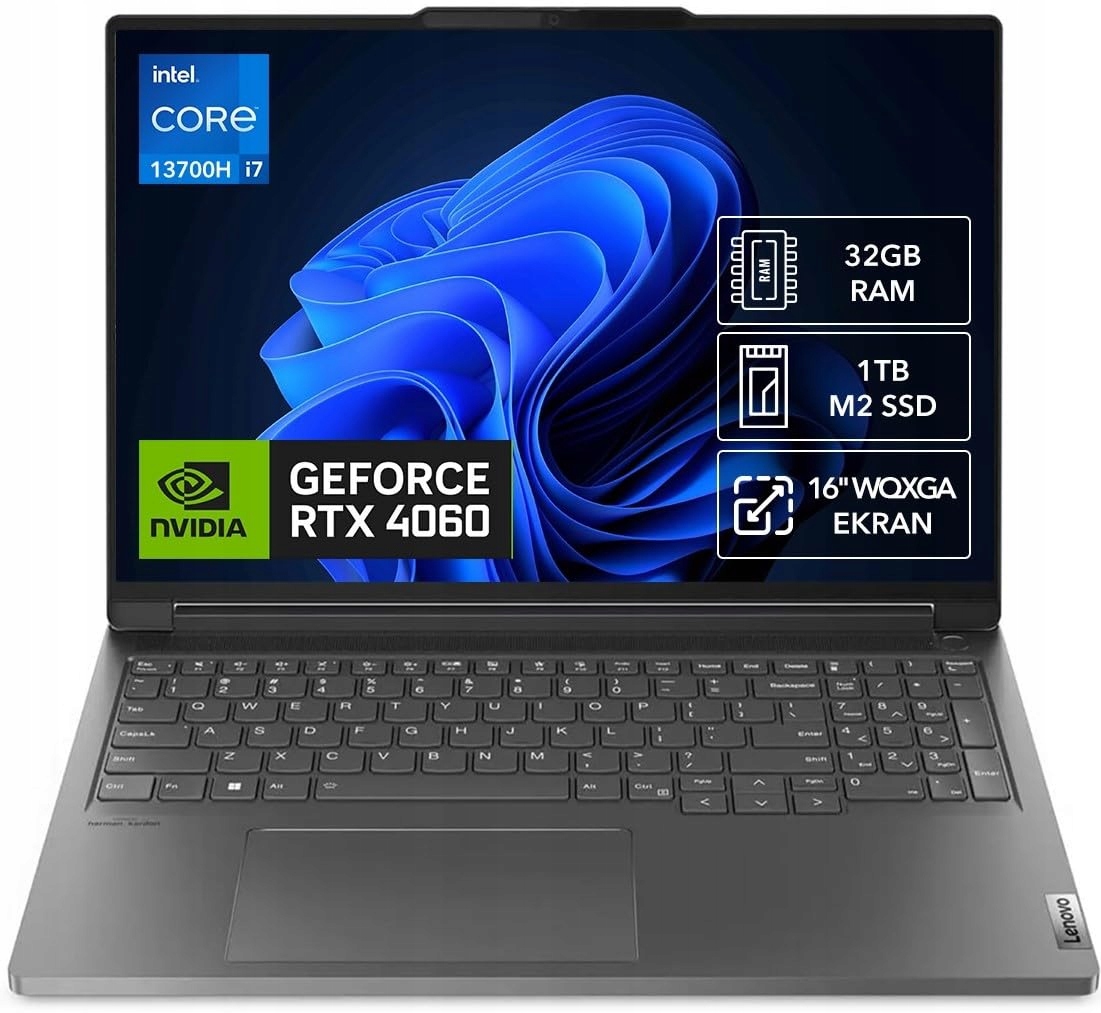 Lenovo ThinkBook 16p G4 Irh i7-13700H Qhd Rtx 4060 16GB 512GB Win 11 Pro