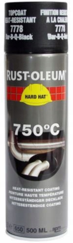 Barva Žáruvzdorná vysokoteplotní sprejová kovová Rust-Oleum 750*C 500 ml