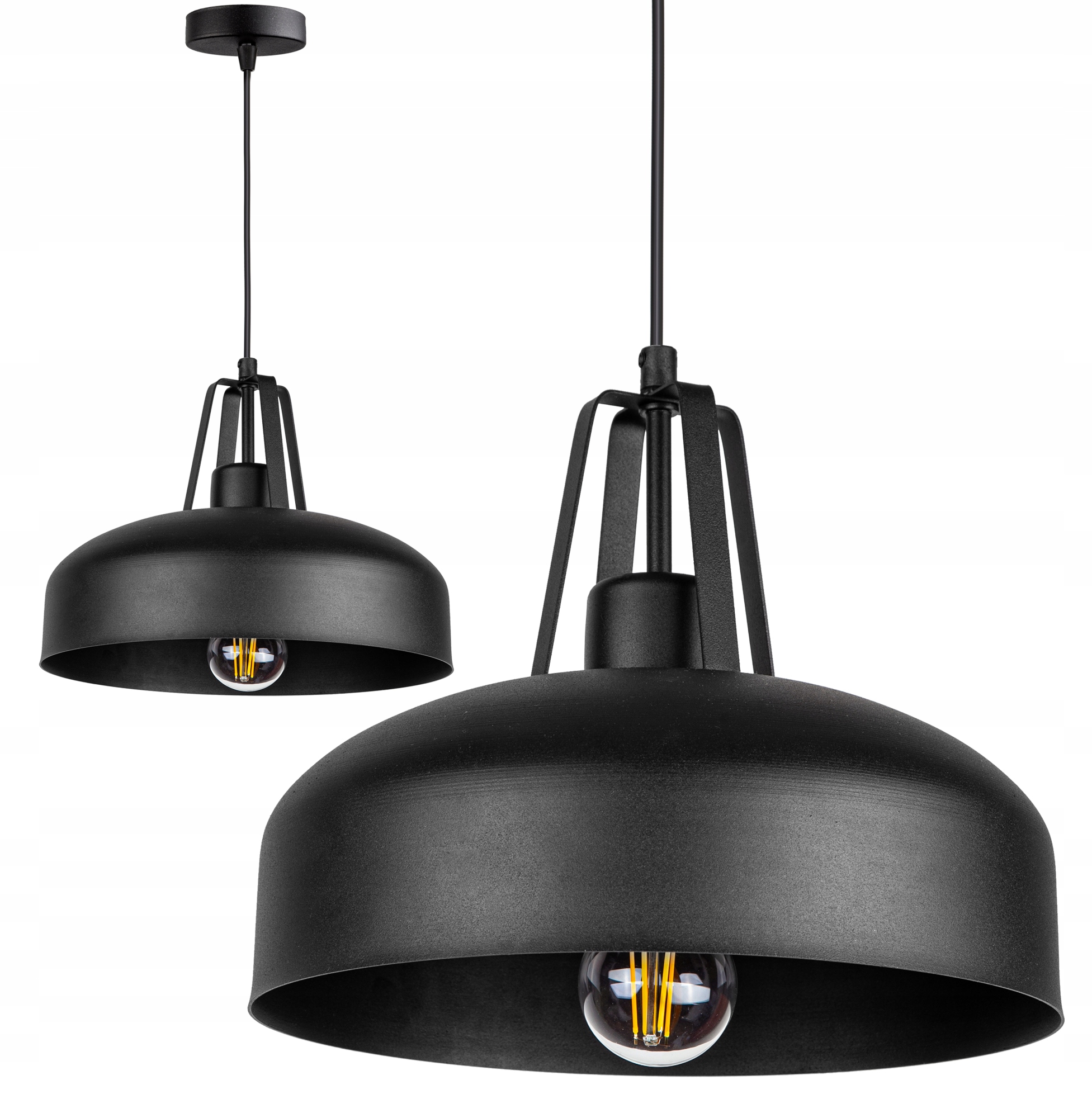 

Lampa Sufitowa Plafon Żyrandol Loft Edison Led
