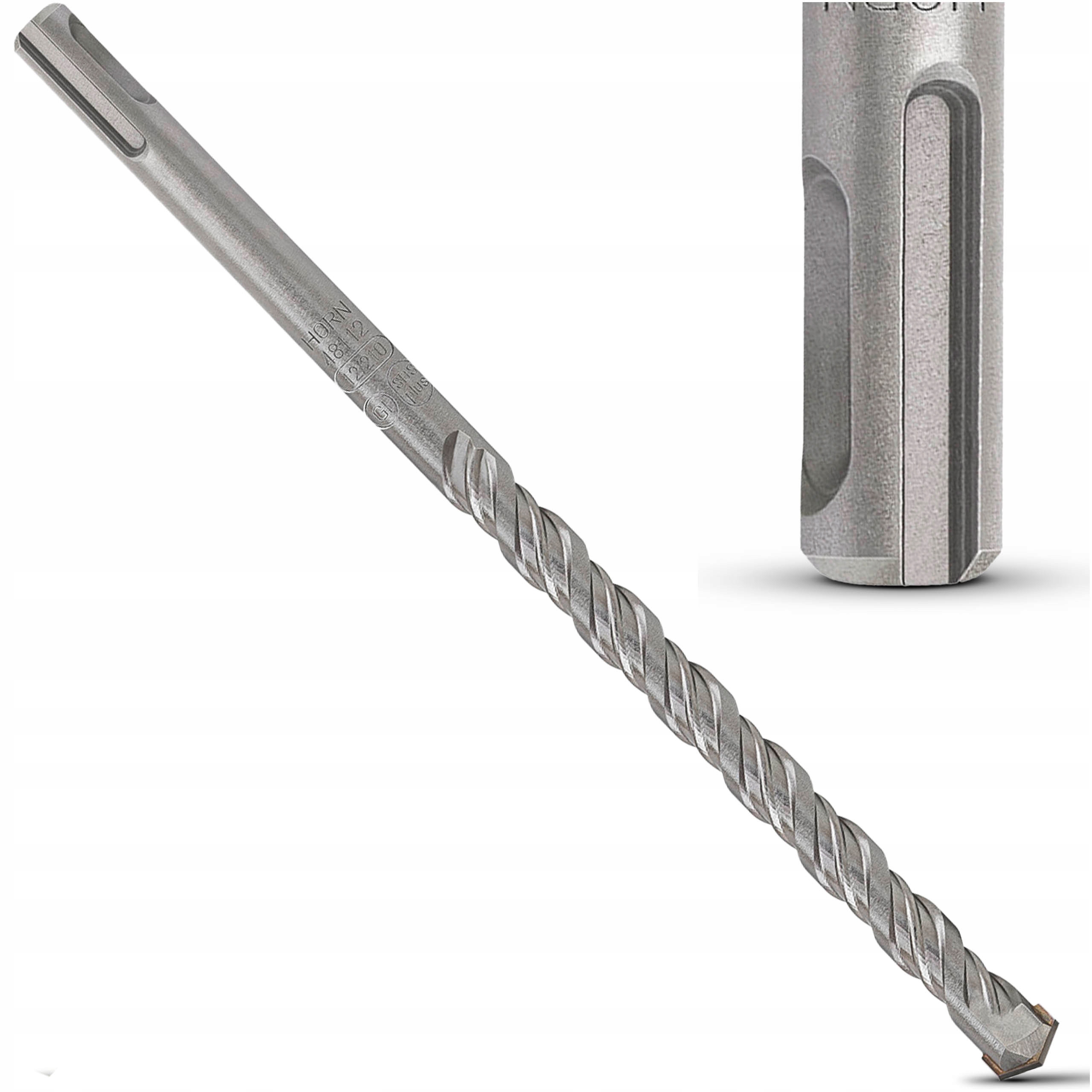 

Wiertło Do Muru Betonu fi 12x210 mm Sds-plus Widia