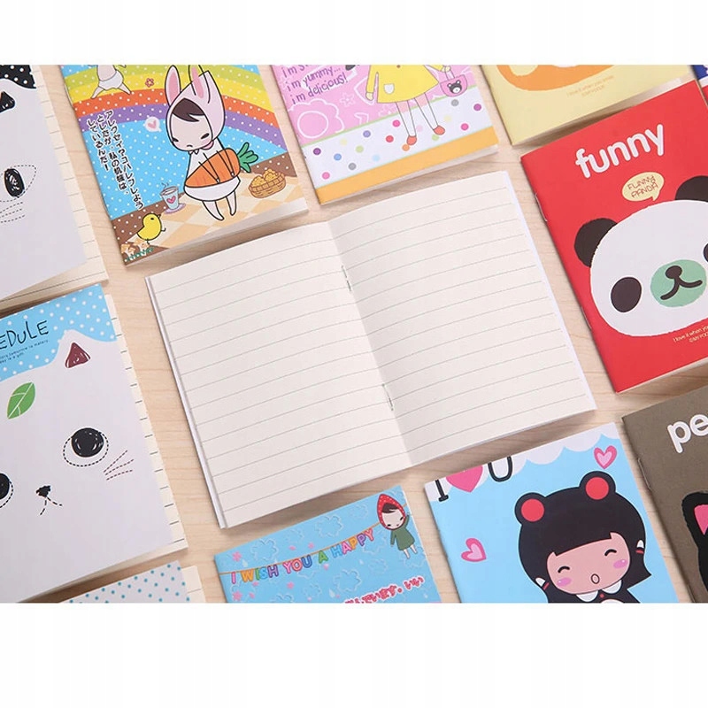 ZESTAW NOTESÓW NOTESIK KIESZONKOWY NOTES MAŁY NOTESY MINI SŁODKI PREZENT Stan opakowania oryginalne