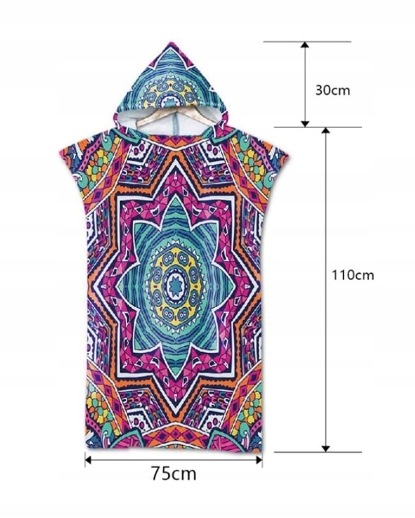 PONCZO Poncho SZYBKOSCHNĄCE dla MORSÓW Morsowania EAN (GTIN) 5904665279410