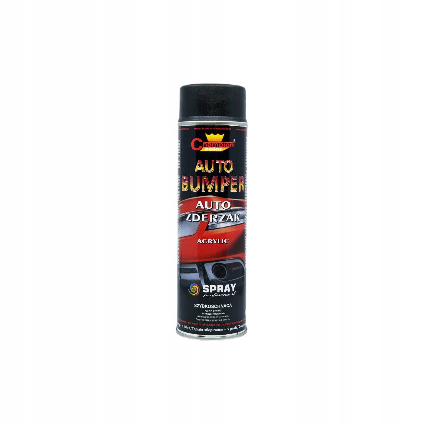 

Farba Do Zderzaków Spray Czarny Mat Champion 500ML