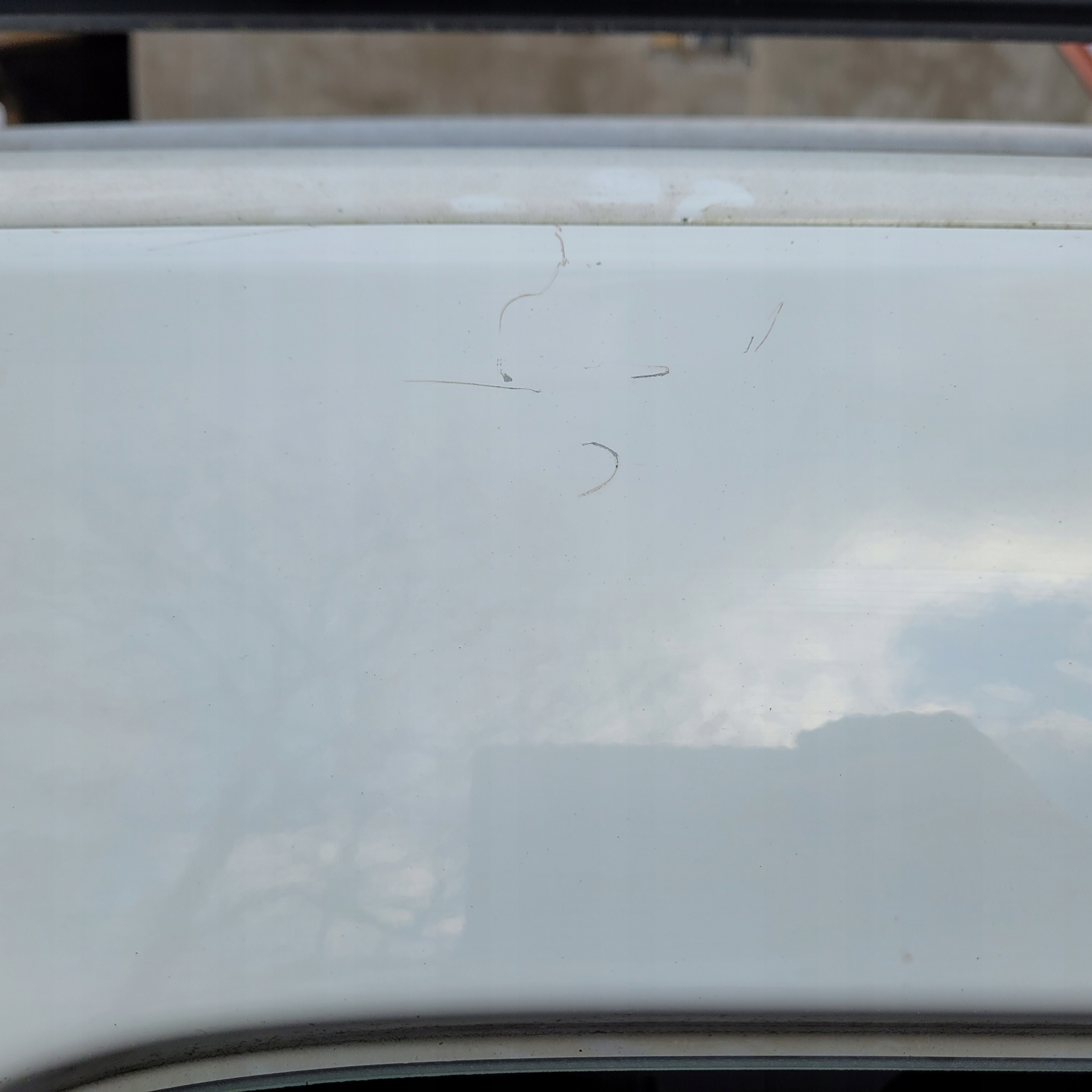 door rear. rear part left sliding window DACIA DOKKER