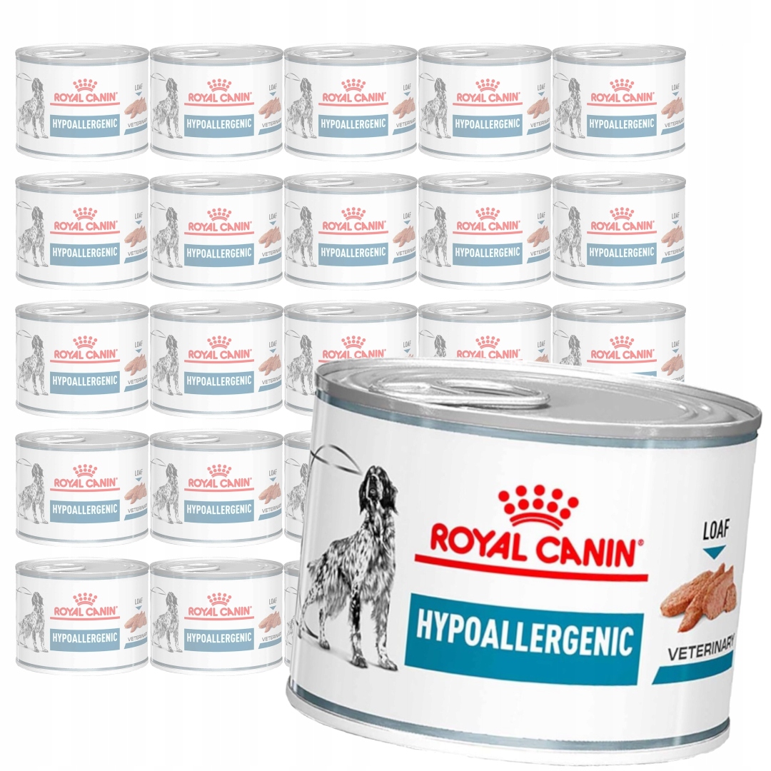 Levně Royal Canin Veterinary Hypoallergenic 24x200g Vlhké Krmivo Paštika pro psa