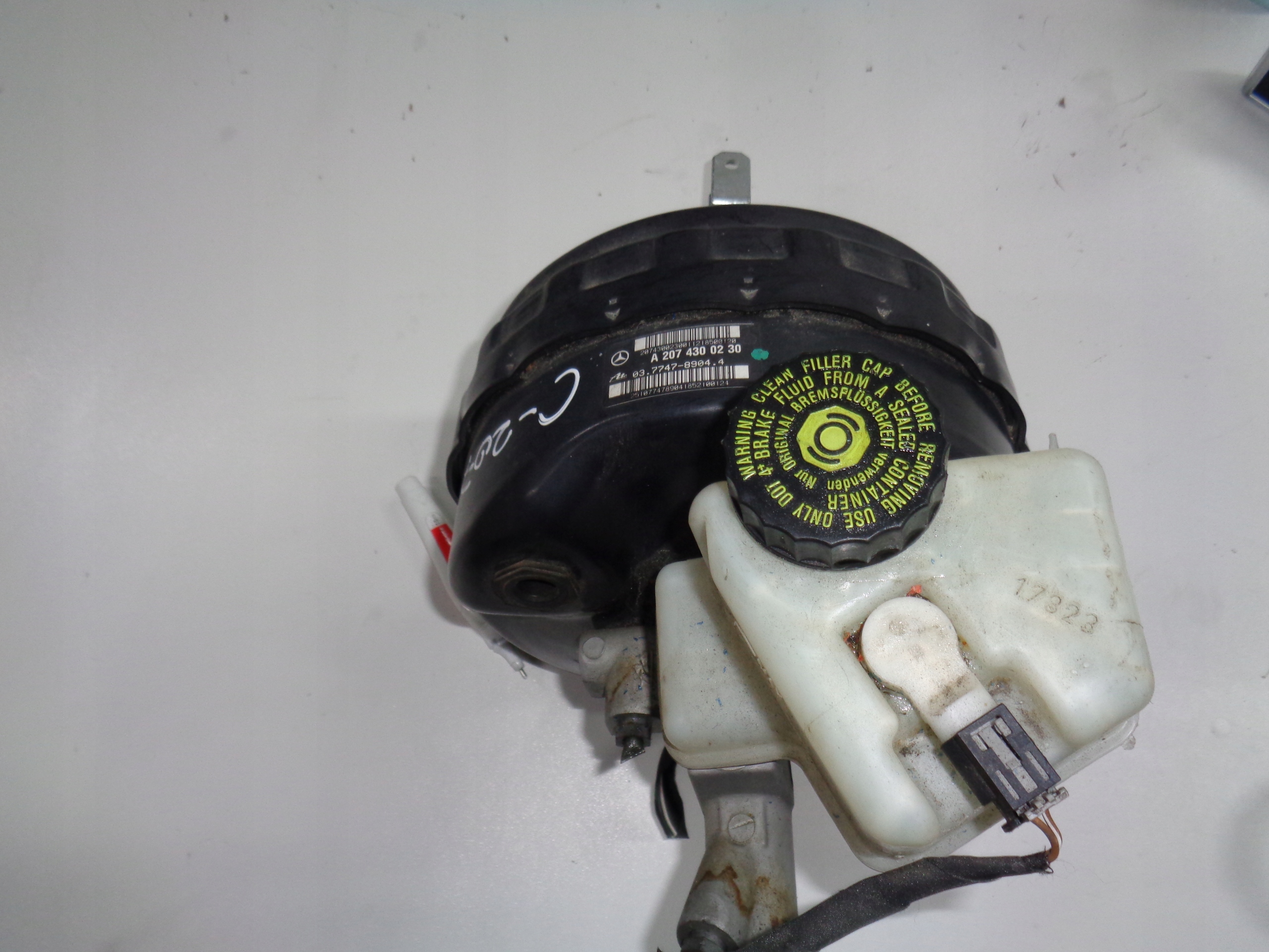 MERCEDES E W207 C207 pump brake servo 09-16r