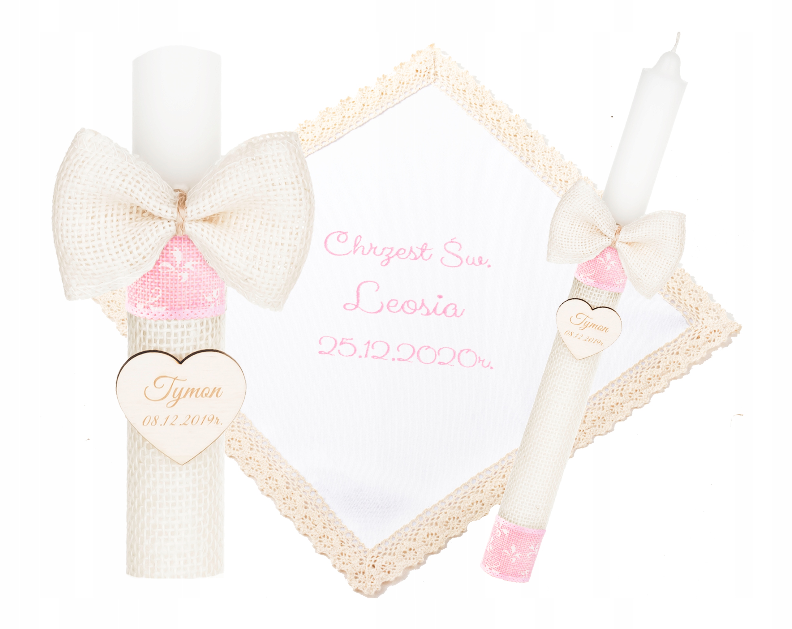 

Świeca Na Chrzest Szatka Do Chrztu Haft